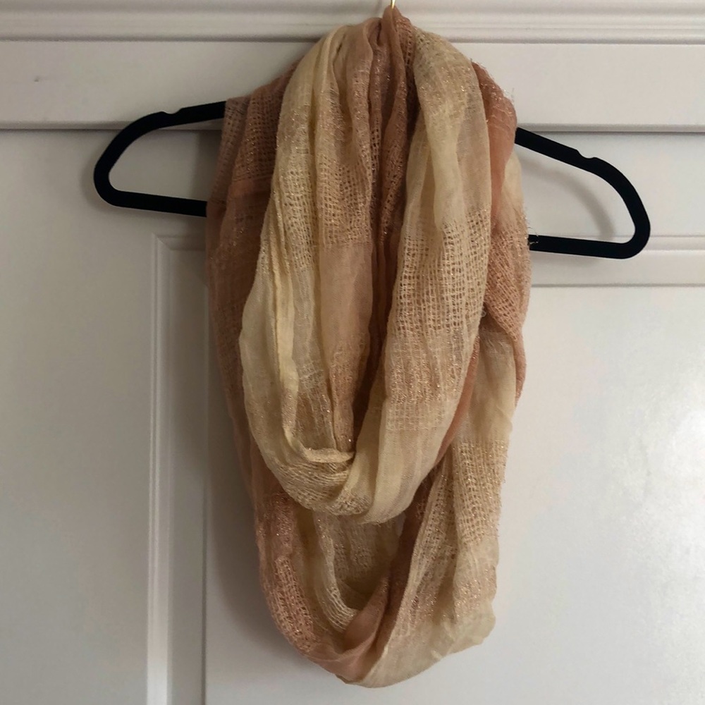 Pink Infinity Scarf